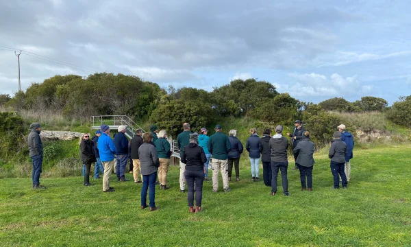 Limestone Coast Landscape Board Governing Body meeting in landscape