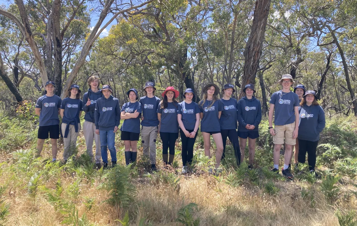 Limestone Coast Youth Environment Council members