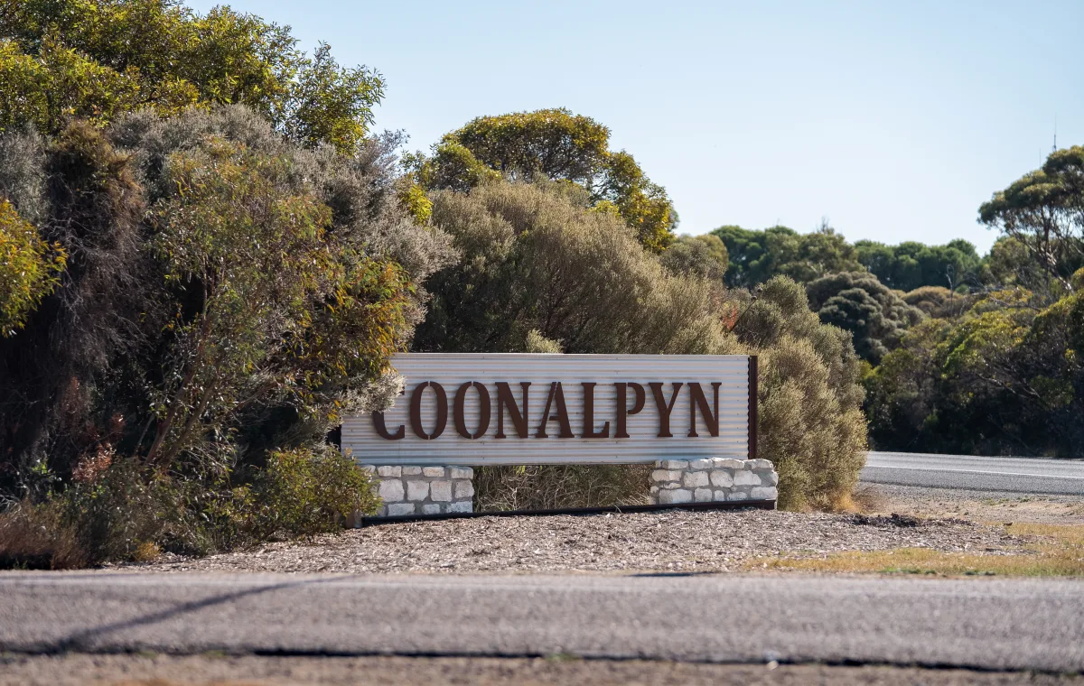 Coonalpyn sign