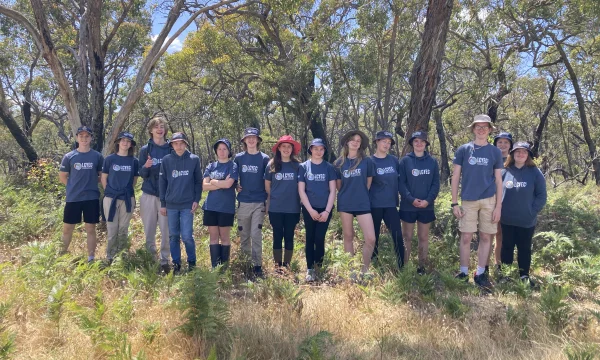 Limestone Coast Youth Environment Council members