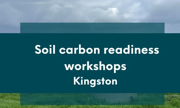 Soil carbon readiness workshop tile for Kingston